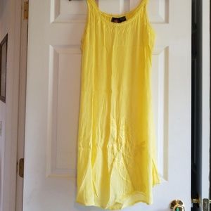 Sundress in bright yellow